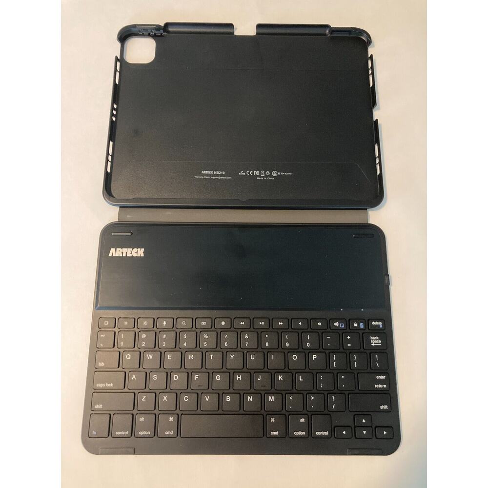 Arteck HB219 Wireless Keyboard Bluetooth Folio Case for ipad pro 11", Air 10.9"
